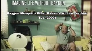 Baygon Mosquito Killer Kasama Winnie Cordero Tvc 2003 [upl. by Nauqel]