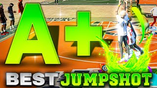 This NEW A JUMPSHOT MAKES IT IMPOSSIBLE TO MISS IN 2k24 FASTEST JUMPSHOT IN 2K24 [upl. by Yeoz]