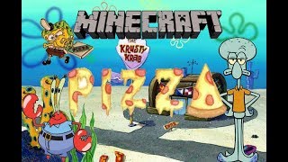 Spongyabob a MineCraftban😱 PIZZA 🍕 [upl. by Streeter]