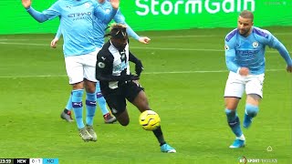 Allan SaintMaximin DRIBBLED PAST Man City [upl. by Auhsej]