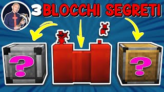 I 3 NUOVI BLOCCHI SEGRETI SU MINECRAFT DEL NETHER UPDATE PS4 SWITCH XBOX PE BEDROCK [upl. by Delanos]