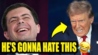 Pete Buttigieg HILARIOUSLY ROASTS Trumps Debate Performance [upl. by Aleet]