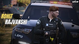 🔴 1041 Cop Rohit Rajvanshi 💜  GTA 5 RP on ShowTown RolePlay  TACTICS GAMING [upl. by Fruma]