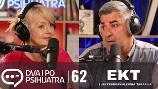 Terapija depresije EKT  Dva i po psihijatra ep 62 [upl. by Yenittirb882]