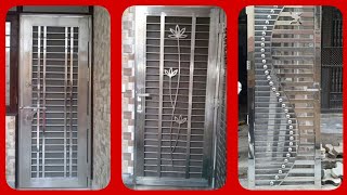 Latest single steel gate design Stainless steel gate design [upl. by Dud946]