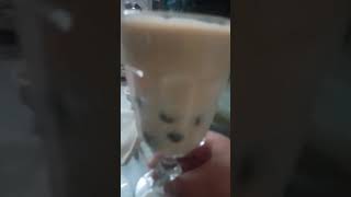 I made boba tea ☕ at home [upl. by Minette]