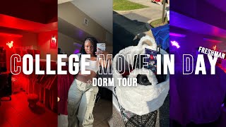 College Move In Day  Dorm Tour  Freshman Year [upl. by Nuli135]