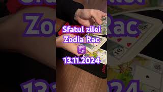 Sfatul zileizodia Rac ♋️ cariera tarot horoscop zodie dragoste rac [upl. by Noonberg]