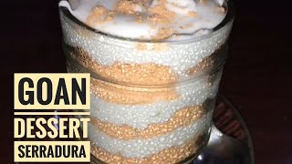 വളരെ എളുപ്പത്തിൽ ഗോവൻ ഡിസേർട്ട് സെറാഡൂറ  Goan dessert Serradura [upl. by Mahtal728]