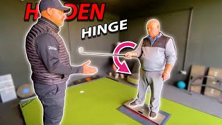 The Hidden Wrist Hinge in the Golf Swing Most People Dont Know [upl. by Kcerb676]