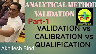 ANALYTICAL METHOD VALIDATION  Calibration vs Validation vs Qualification [upl. by Asinet]