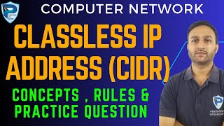 Classless IP Addressing CIDR  Computer Network GGV GATECGSET ipaddress computernetwork gate [upl. by Congdon924]