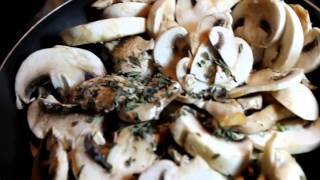 crepes au poulet et champignons [upl. by Atig]