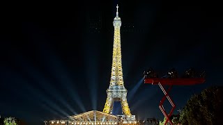 « La Marseillaise » vendredi 14 juillet 2023 en direct du Champ de Mars au pied de notre Tour Eiffel [upl. by Arutnev]