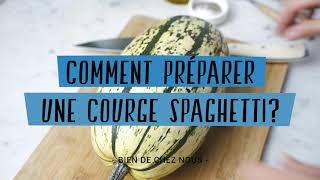 Comment préparer une courge spaghetti [upl. by Revart]