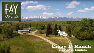 SOLD  Montana Ranches for Sale  Crazy D Ranch  Fay Ranches [upl. by Anaej]