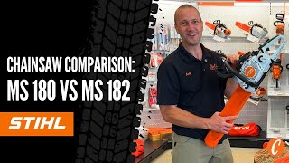 Which Chainsaw Should I Get STIHL MS 180 vs MS 182 [upl. by Merry]