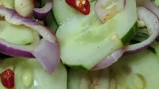 Pipino Salad Sukang Sinamak at sikreto sa Bagoong para tumagal ng ilang buwan na di nasisira [upl. by Inan895]