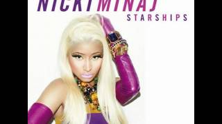 OFFICIAL STARSHIPS INSTRUMENTAL  Nicki Minaj [upl. by Ahseinet220]