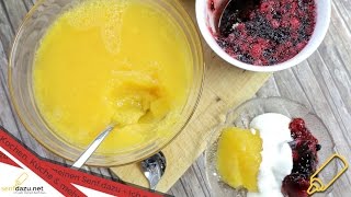 Wackelpudding selber machen  OrangenApfelsinen und WaldbeereRote Grütze  Rezept [upl. by Peery573]