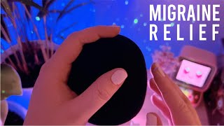 ASMR Migraine Relief ScalpHead Massage Headache Relief  NO TALKING [upl. by Nimrak51]