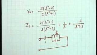 Lecture  44 Problem Session 10  LC Driving Point Synthesis [upl. by Reivax914]