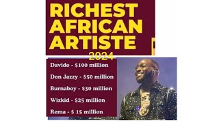 Richest African artiste 001 for a reason [upl. by Aja720]