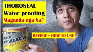 Water proofing Thoroseal  maganda nga ba [upl. by Hait]