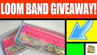 FREE STUFF LOOM BAND GIVEAWAY CONTEST 26 OPEN  Loom Bracelet  Loom Band  Rubber Band Bracelet [upl. by Eikciv260]