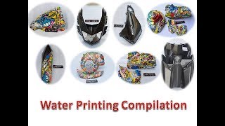 Water Transfer Printing  Hydrographic  Hydro Dipping Compilation By Brother Motoshop [upl. by Garner244]