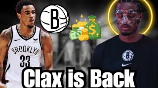 Nic Claxton ReSigns with the Brooklyn Nets for 4 years Reaction [upl. by Eilatan]