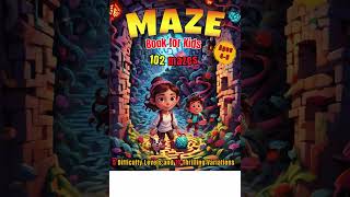 Fun and Interactive Maze Book for Children Engaging Activities [upl. by Turnheim86]