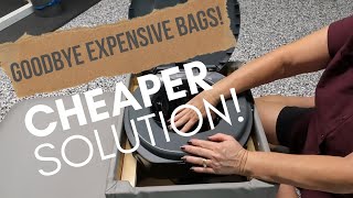 VanLife Money Saving Tips  Cheaper Portable Toilet Bags for Van Camping [upl. by Shanie844]