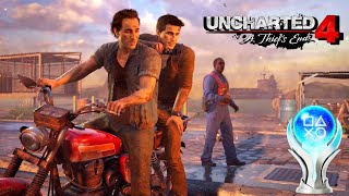 Ive FINALLY PLATINUMED UNCHARTED 4 A Thiefs End [upl. by Peskoff583]