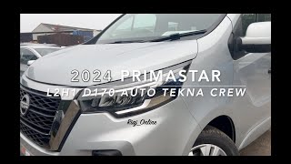 2024 Nissan Primastar L2H1 D170 Tekna Crew Van Walkaround  First Look at Safety amp Tech Upgrades [upl. by Eseret]