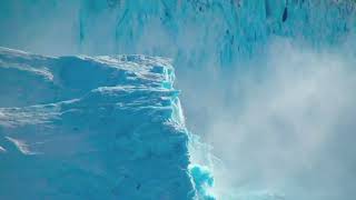 GIANT Iceberg Collapses in Greenland  Glacier Calving [upl. by Irak654]