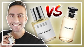 LOUIS VUITTON LIMMENSITE ON A BUDGET  DOSSIER AROMATIC GINGER FRAGRANCE REVIEW [upl. by Ilatan]