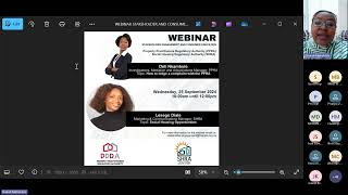 Webinar PPRA amp SHRA information session for Consumers and Property Practitioners 20240925 [upl. by Rehpretsirhc840]