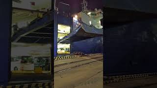 Carship ramp opening lifeatsea marino ship shorts carshipping seafarer seaman [upl. by Ecitsuj]