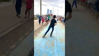 Skating boy freestyle Skate Stunt short viral skating ahmadskater [upl. by Ellerihs]