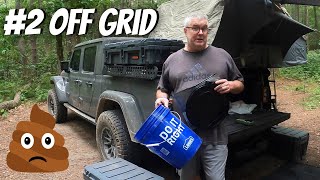 EASY DIY Portable TOILET bucket For Camping Off the Grid [upl. by Florie]