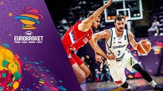 Slovenia v Serbia  Highlights  Final  FIBA EuroBasket 2017 [upl. by Norvil]