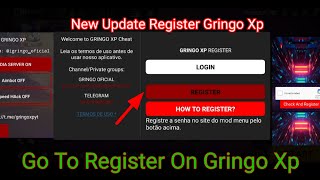 Gringo Xp Register Kaise Kare  New Update Gringo Xp Register 2024 How To Register On Gringo Xp V87 [upl. by Defant]