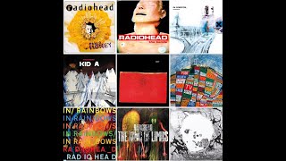 Radiohead  Creep if it were on all 9 albums [upl. by Suolkcin]