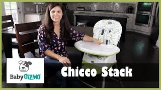 Chicco Stack 3in1 High Chair Review by Baby Gizmo [upl. by Omocaig739]