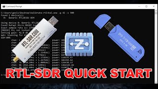 RTLSDR Quick Start Guide  Driver amp Calibration [upl. by Torrin158]