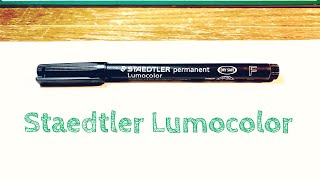 Staedtler Lumocolor Review [upl. by Eloccin]