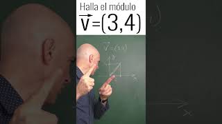 CALCULA EL MÓDULO DEL VECTOR [upl. by Germaun539]