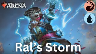 75  Win Rate  Izzet Storm  Best New Deck  MTG Arena Standard Combo [upl. by Yraillih751]