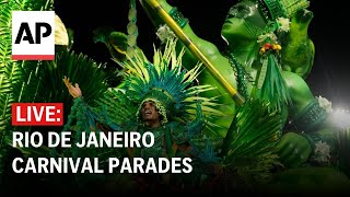 Rio Carnival 2024 LIVE Watch the samba schools’ parades in Brazil [upl. by Ahtebat]